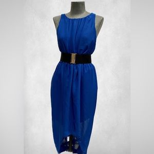 Royal blue dress